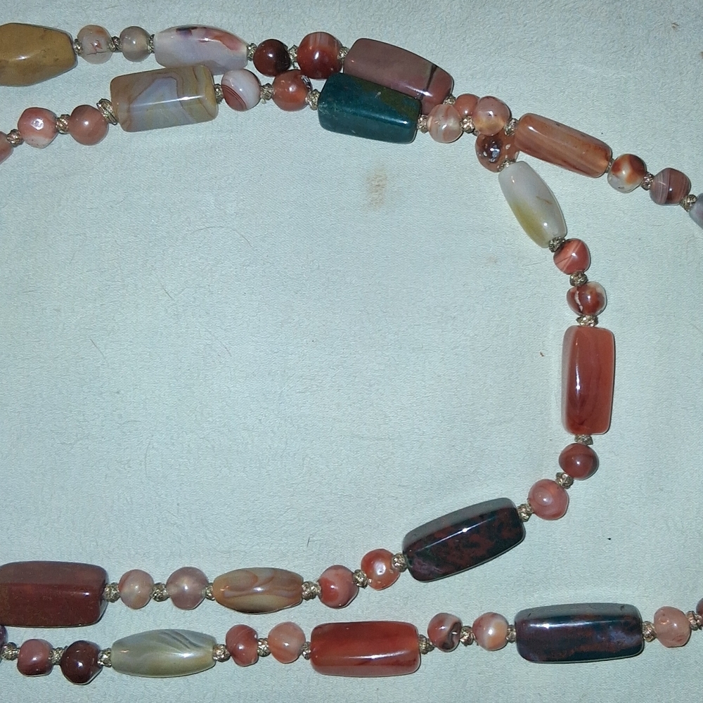 Carnelian And Multiple Agate Stones.Handmade For Prosperity And Abundance
